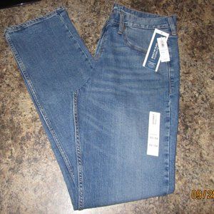 Men's Old Navy Jeans Straight Droit Flex 32 X 34 NWT-$34.95.